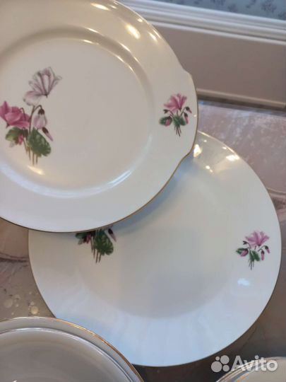 Столовый сервиз гдр на 6 персон