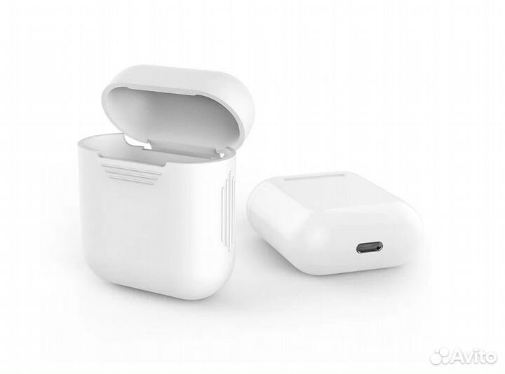 Чехол для Apple AirPods, белый