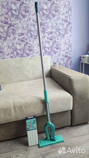 Швабра Leifheit picobello S + сменная насадка