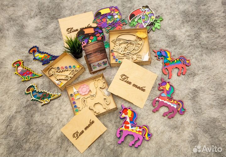 Раскраска. Игровой набор 