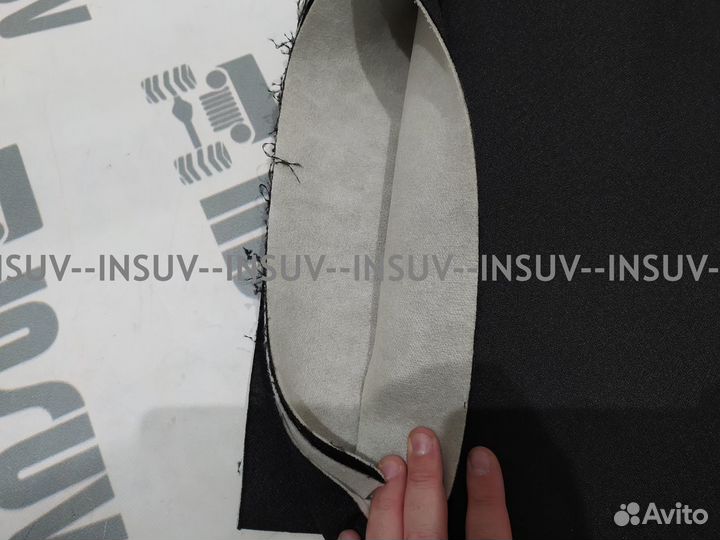 Обивка крыши(мягк. потолок) черн толстый Нива 2131
