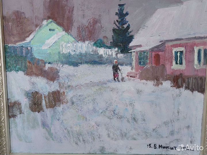 Картина маслом 