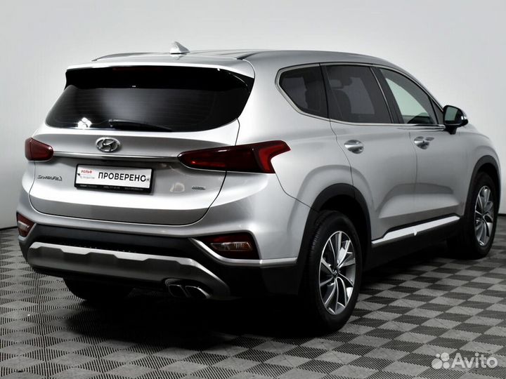 Hyundai Santa Fe 2.0 AT, 2019, 39 480 км