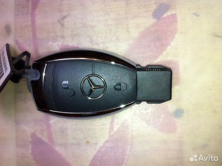 Ключ рыбка мерседес гелендваген 2 кнопки 433 мгц