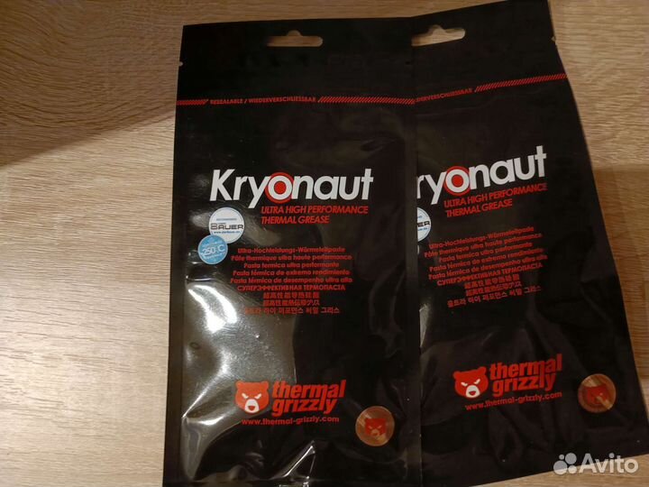 Термопаста Kryonaut Thermal Grizzly