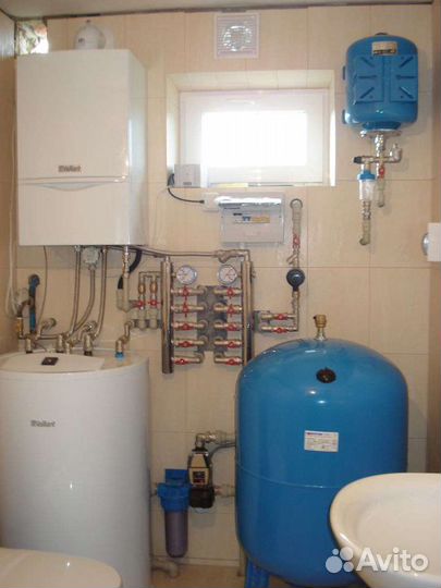 Водоснабжение, канализация, отопление под ключ