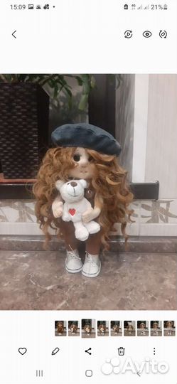 Авторская кукла ручной работы