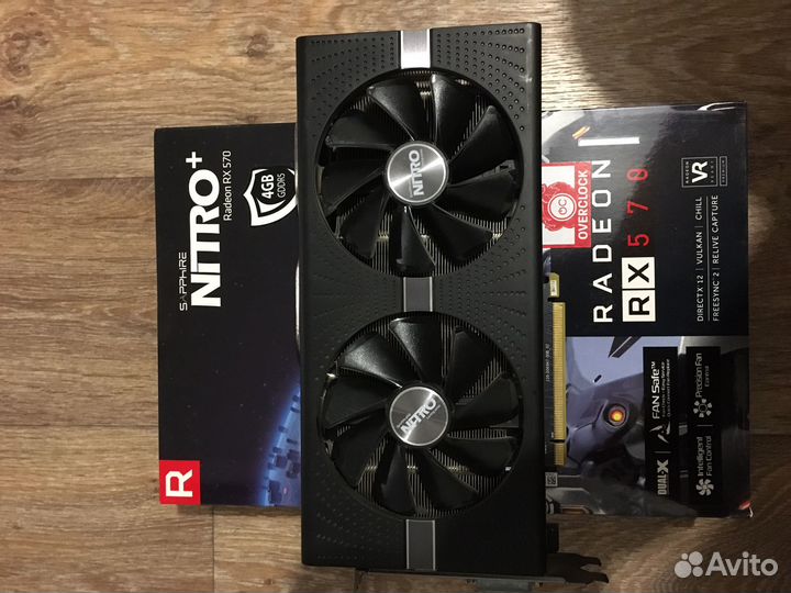 Видеокарта RX 570 4 gb