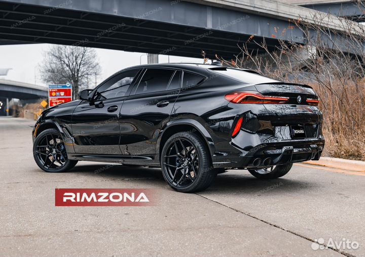 Кованые диски R23 на BMW X6 M Competition