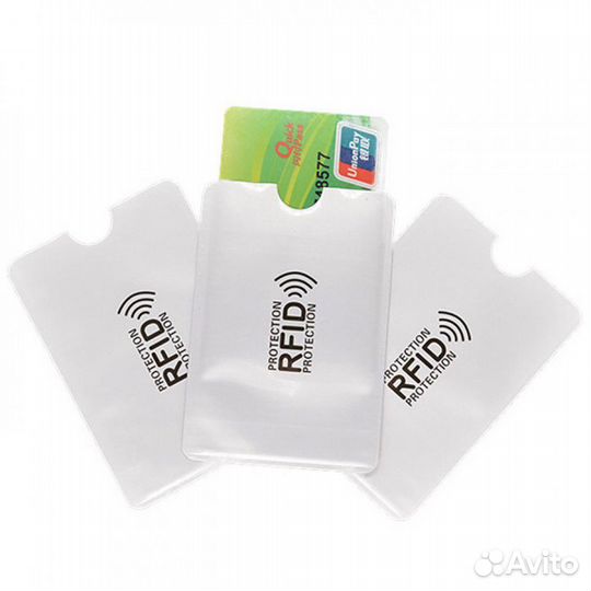 Чехол с защитой для банковской карты
