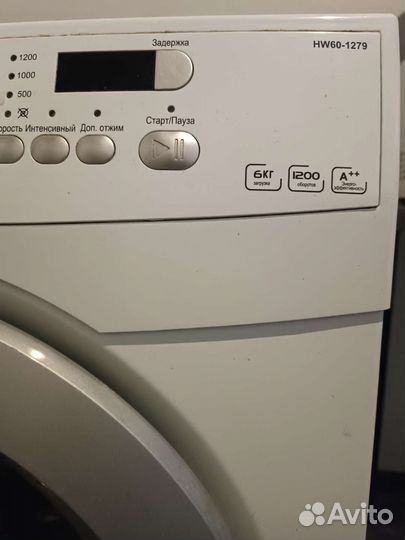 Стиральная машина haier hw60-1279 неисправная