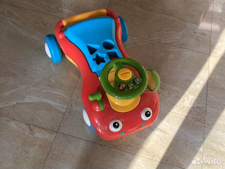 Ходунки, машинка, сортер elc