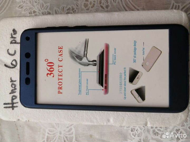 Бампер на honor 6с pro