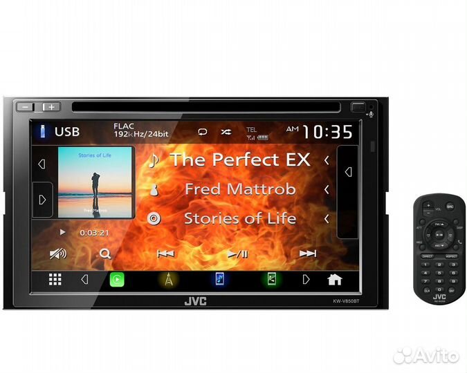 Автомагнитола JVC KW-V850BT