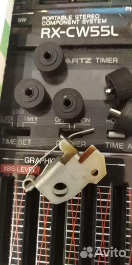 Ролики пассики 54 Магнитола Panasonic RX CW 55L