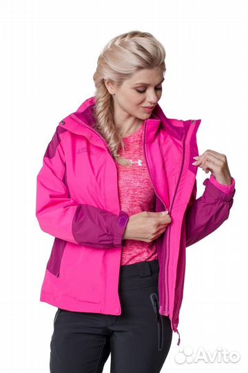 Куртка High experience 3в1 Розово-бордовая(S)