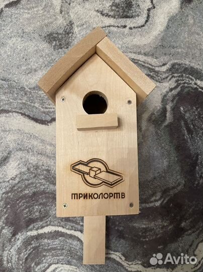 Скворечники для птиц,из дерева,берёза