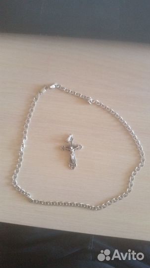 Цепь из серебра серебряная цепочка