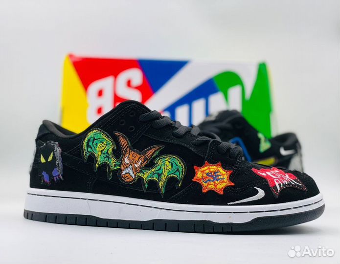 Кроссовки nike dunk low pro qs