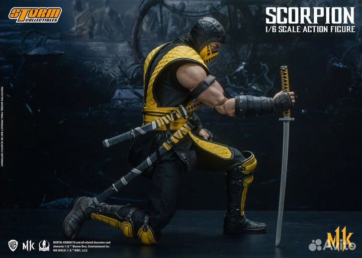 Фигурка Scorpion Mortal Kombat 11 Storm Original