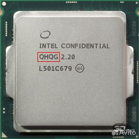 I7 6400t qhqg 2,2 ггц 4 ядра 8 потоков