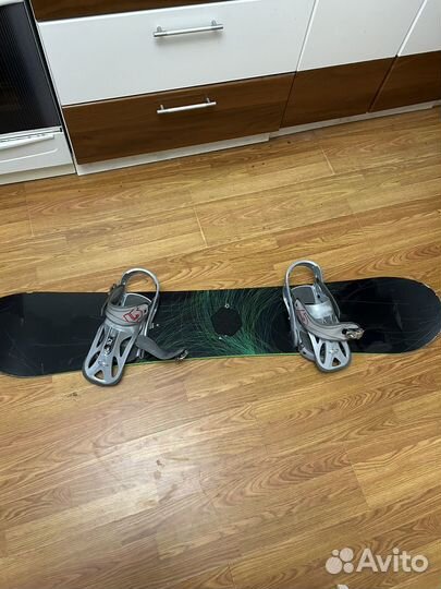 Сноуборд burton, сноубордские ботинки, чехол