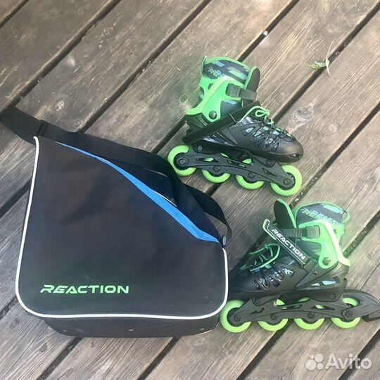 Ролики Reaction Galaxy раздвижные р. 22-35