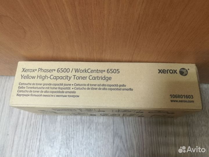 Xerox Phaser 6500/6505 картридж