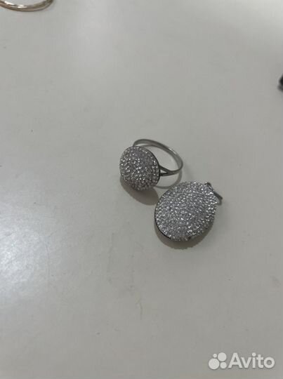 Серебряный набор