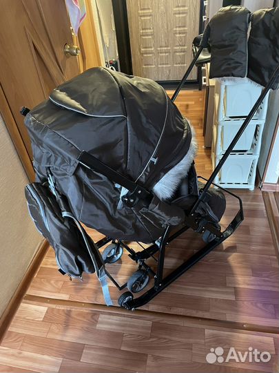 Коляска санки