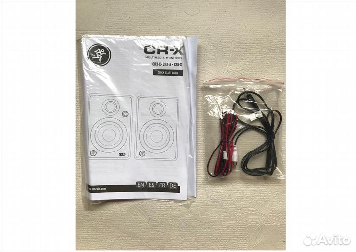 Mackie CR3-X студийные мониторы, мощность 50 Вт