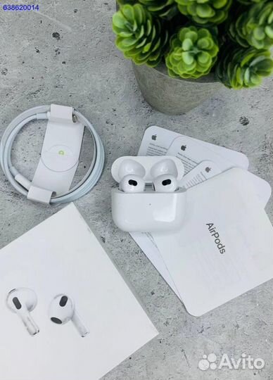 Air pods 3 ориг.прошивка +чехол