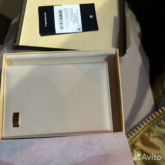 Обложка для документов натуральная кожа