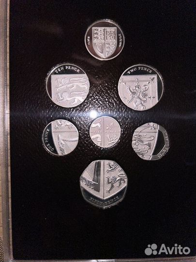 Набор серебряных монет