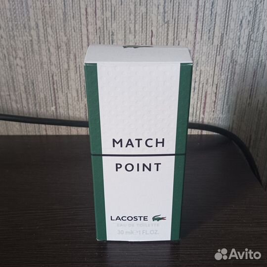 Духи lacoste мужские match point original