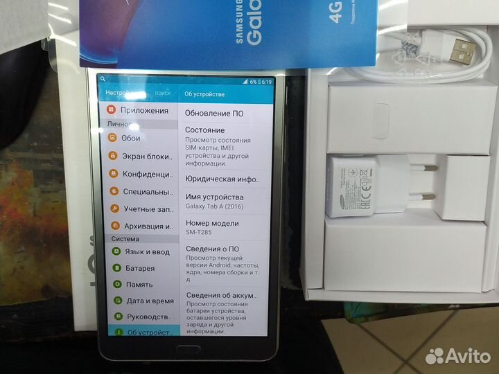 Планшет samsung galaxy tab a6