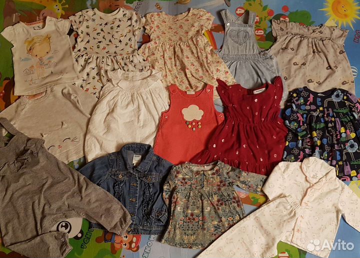 Вещи пакетом на девочку 86