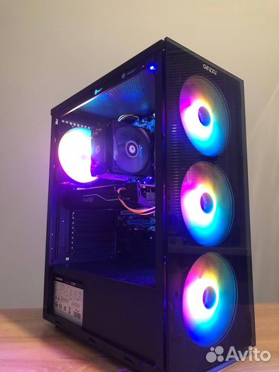 Игровой компьютер intel 4(8)ядра,16gb ram, rx 470