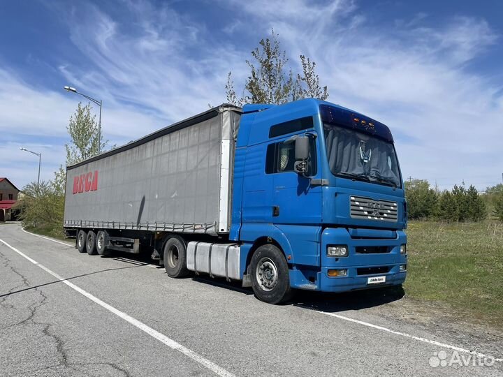 MAN TGA 18.410 с полуприцепом, 2002