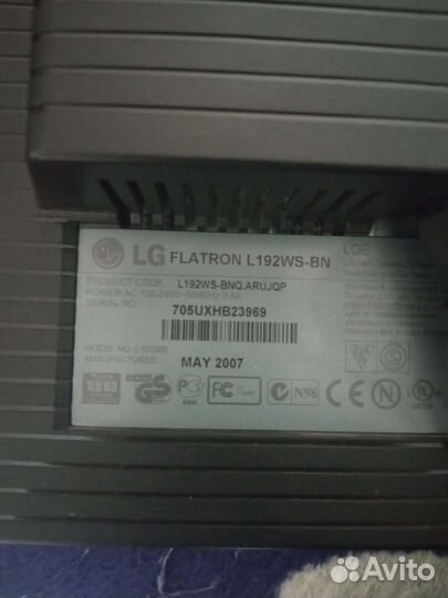 Монитор LG flatron 19
