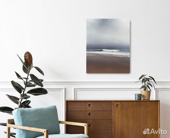 Картина маслом море, морской пейзаж 50 х 40 см