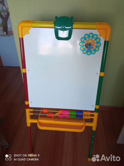 Мольберт детский двухсторонний растущий Nika