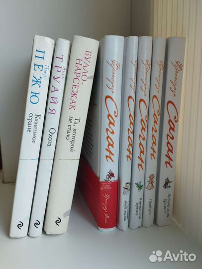 Книги: Франсуаза Саган, Марк Леви и др. французы