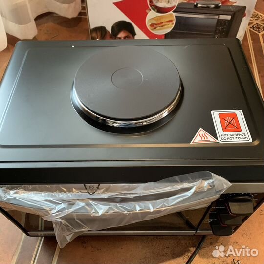 Новая электрическая печь с конфоркой