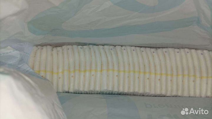 Остатки подгузников Памперс Премиум Кея 2