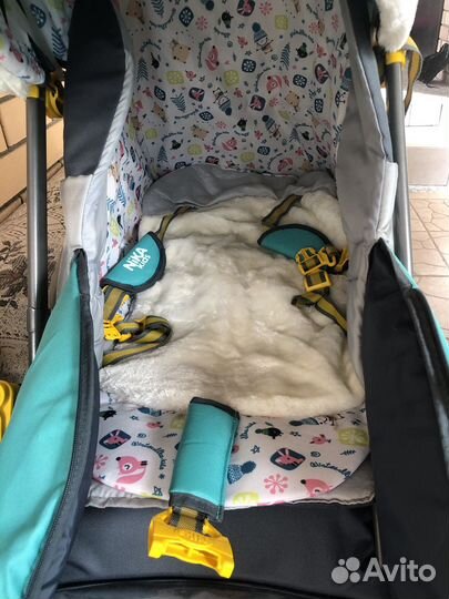 Детские санки коляска Ника 7-2