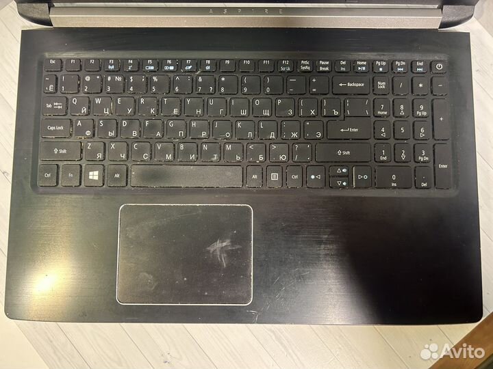 Игровой ноутбук Acer i5-7gen/gt940mx/SSD