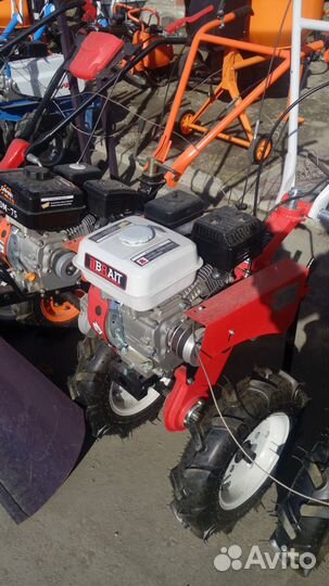 Мотоблок с чугукнным редуктором