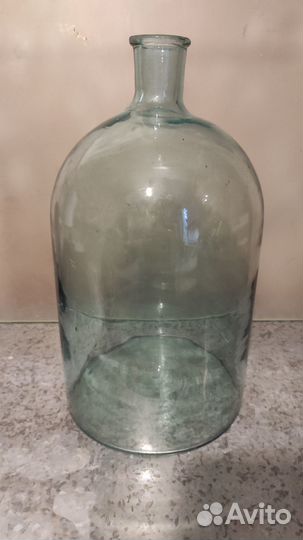 Бутыль стеклянная 5 литров СССР