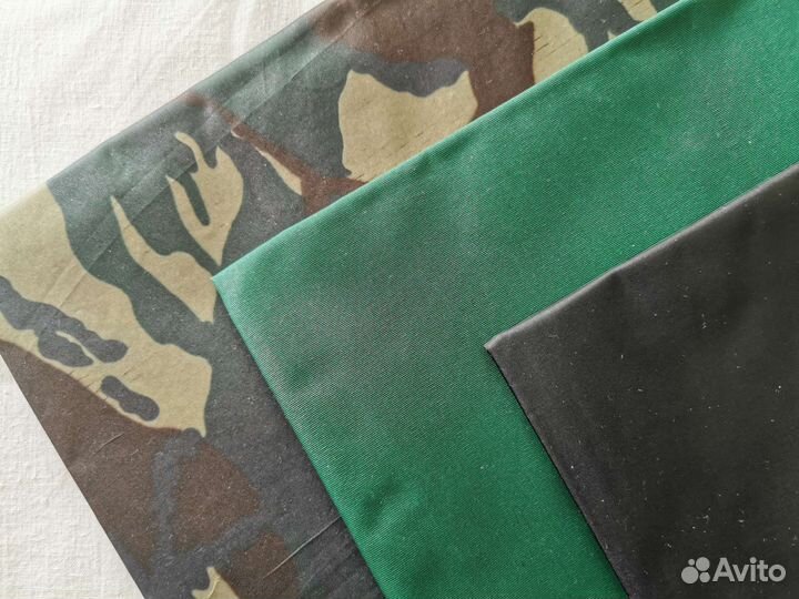 Отрезы ткани плащевка